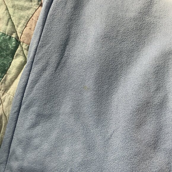 Y2K Angee Pants Womens Blue Floral Cutout High Rise Kick Flare 2000s - Picture 15 of 16